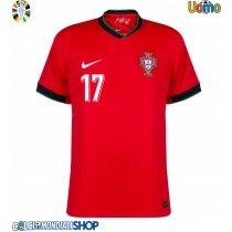 Maglie da calcio Portogallo Rafael Leao #17 Prima Maglia Europei 2024 Manica Corta